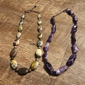 Jay King Necklaces Amethyst and Stone